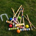 Hey Play Hey Play 80-460510 Complete Croquet Set with Carrying Case 80-460510